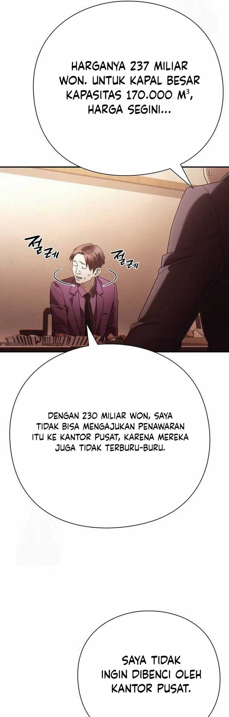 Office Worker Who Sees Fate Chapter 133 Gambar 46