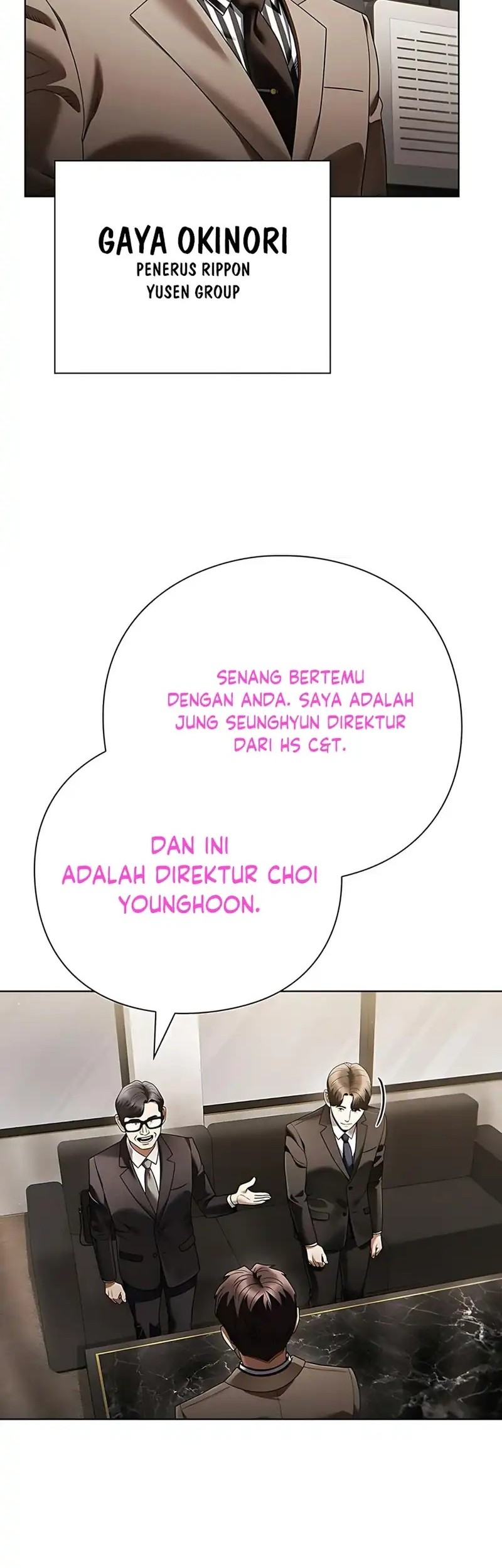 Manhwa Office Worker Who Sees Fate Chapter 138 gambar nomor 2
