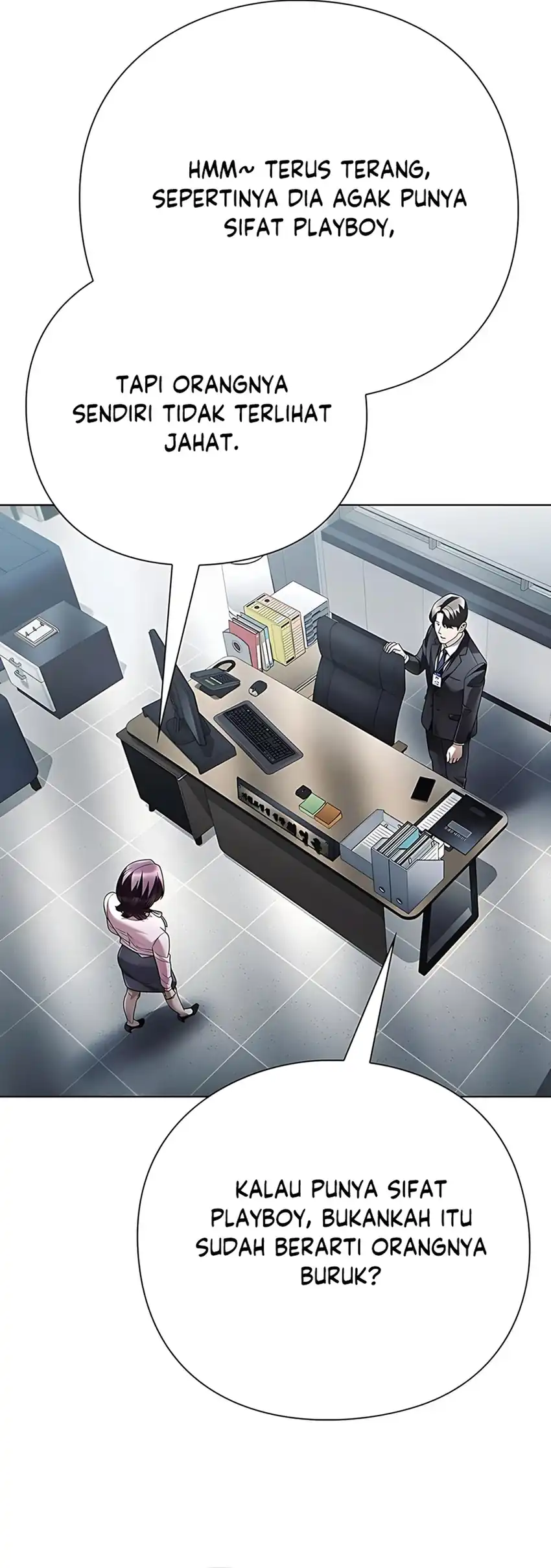 Office Worker Who Sees Fate Chapter 144 Gambar 40