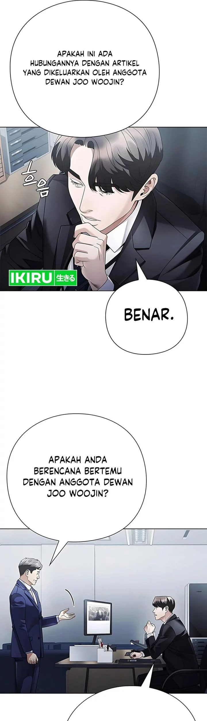 Office Worker Who Sees Fate Chapter 145 Gambar 21