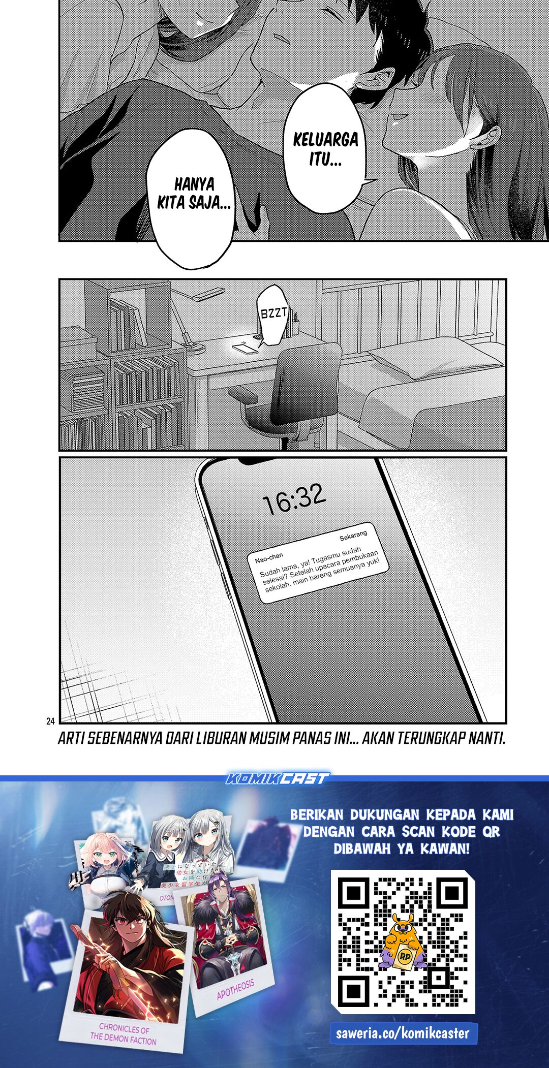 Okaeri, Papa (Welcome Home, Papa) Chapter 28 Gambar 24