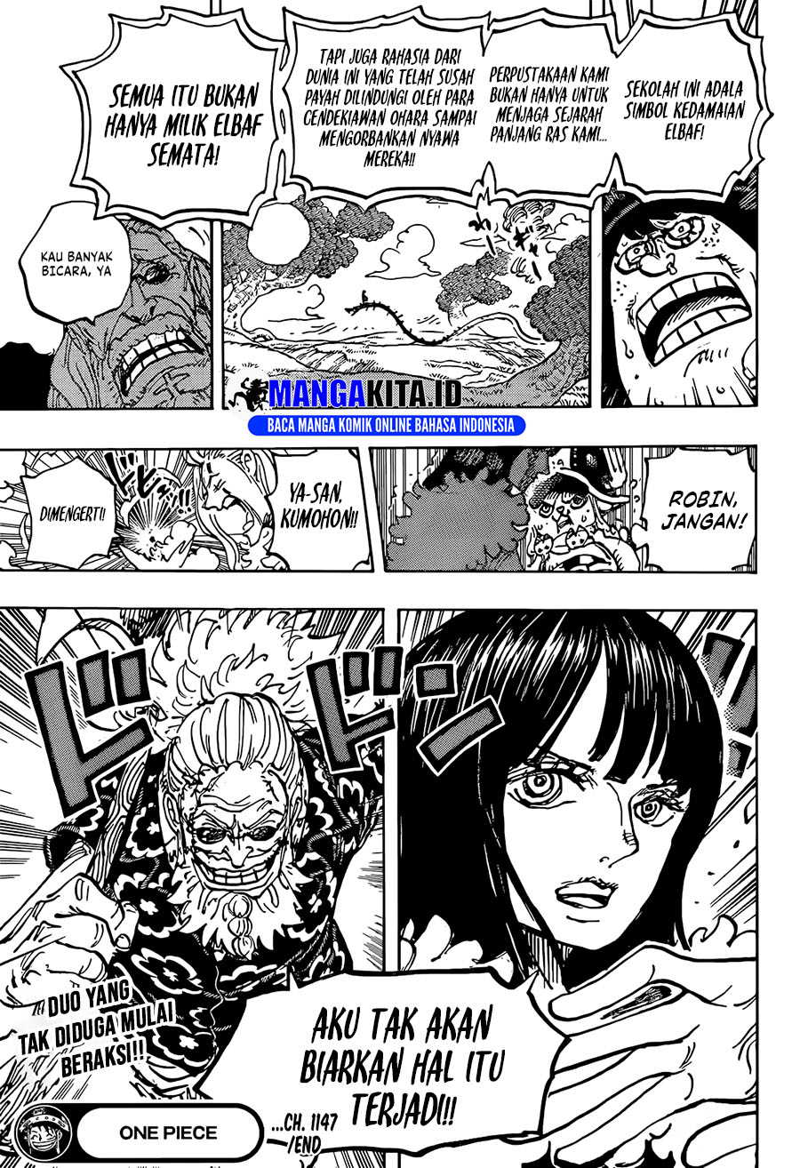 One Piece Chapter 1147 Gambar 17
