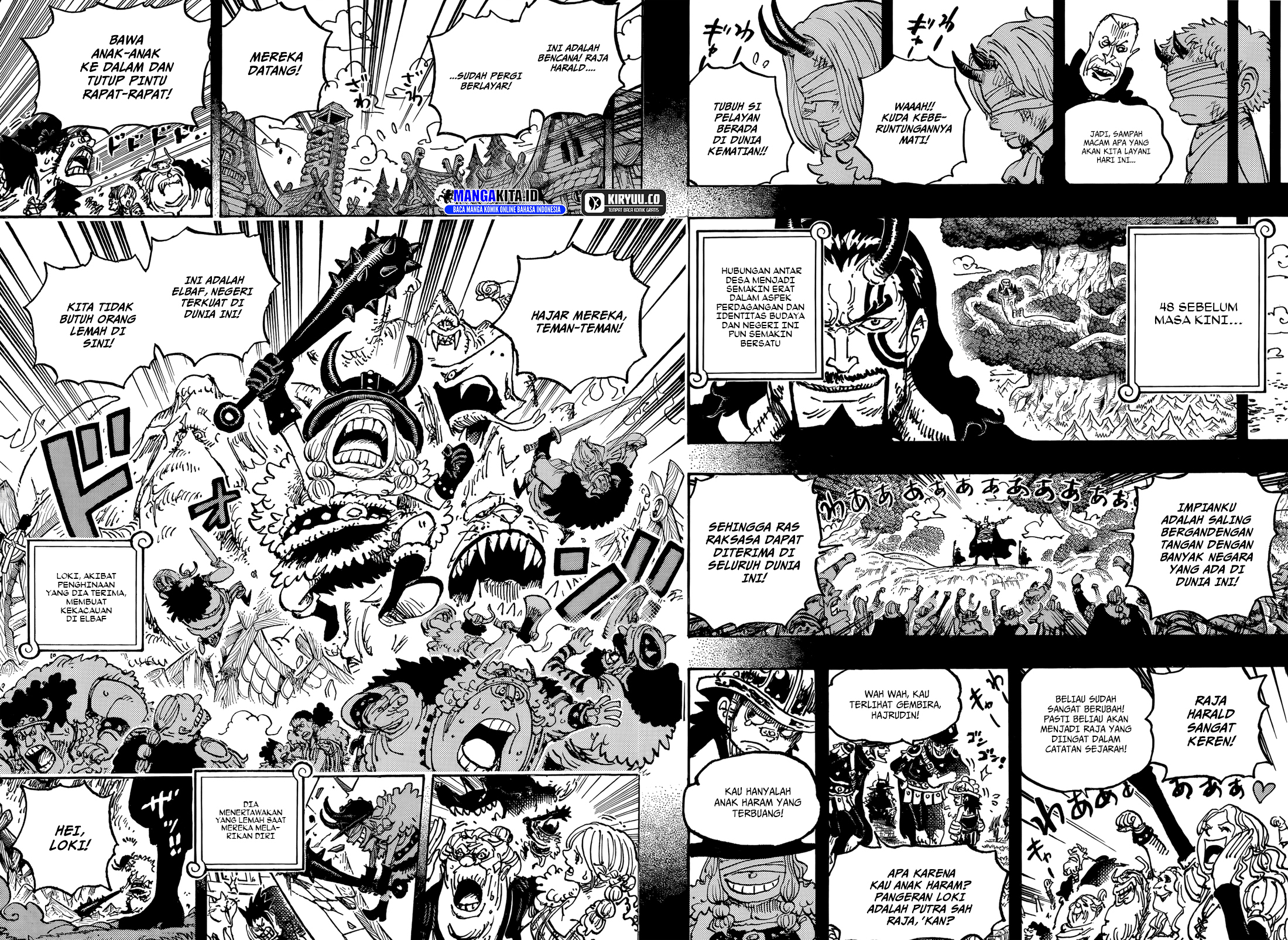 One Piece Chapter 1154 Gambar 12