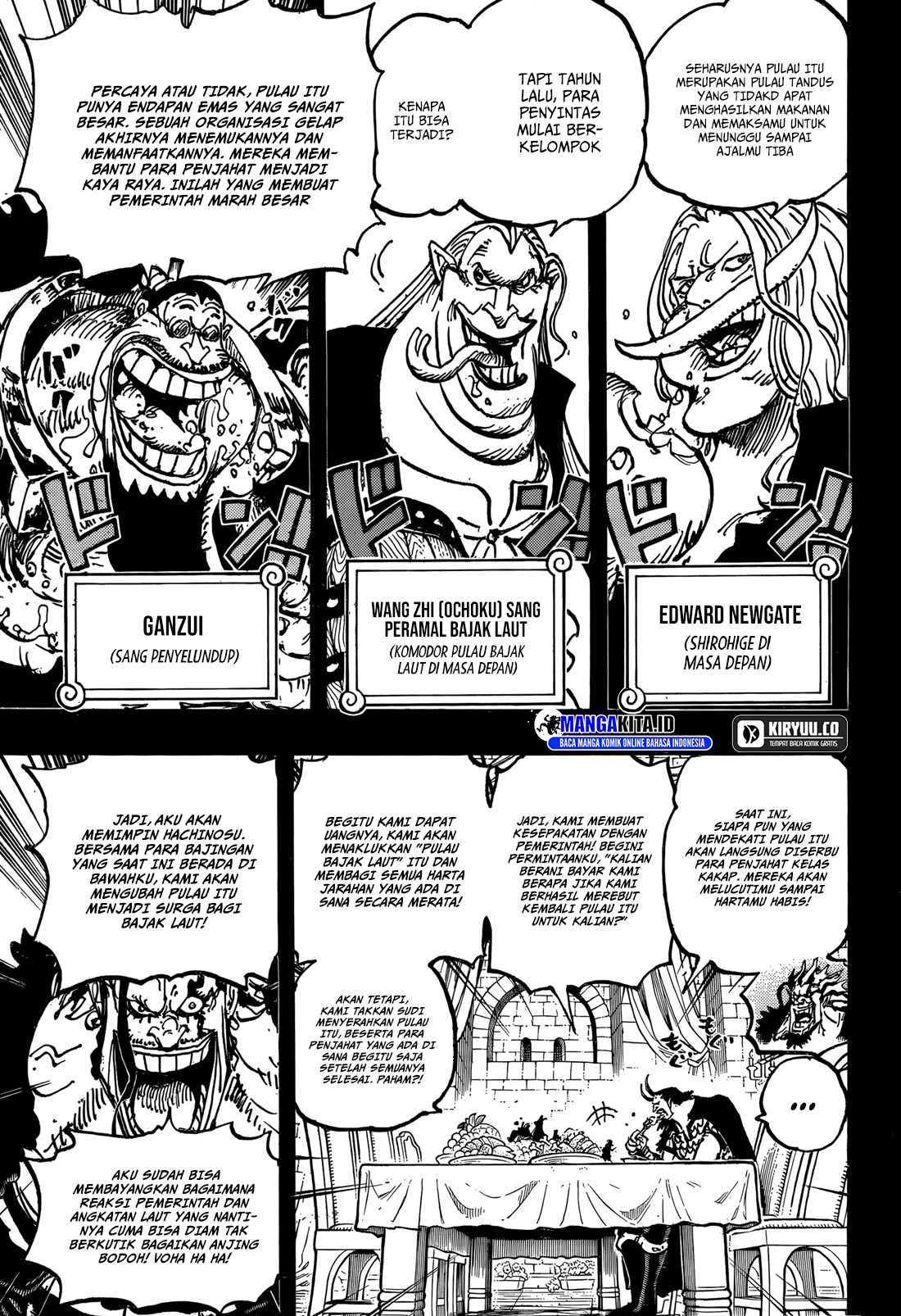 One Piece Chapter 1155 Gambar 12
