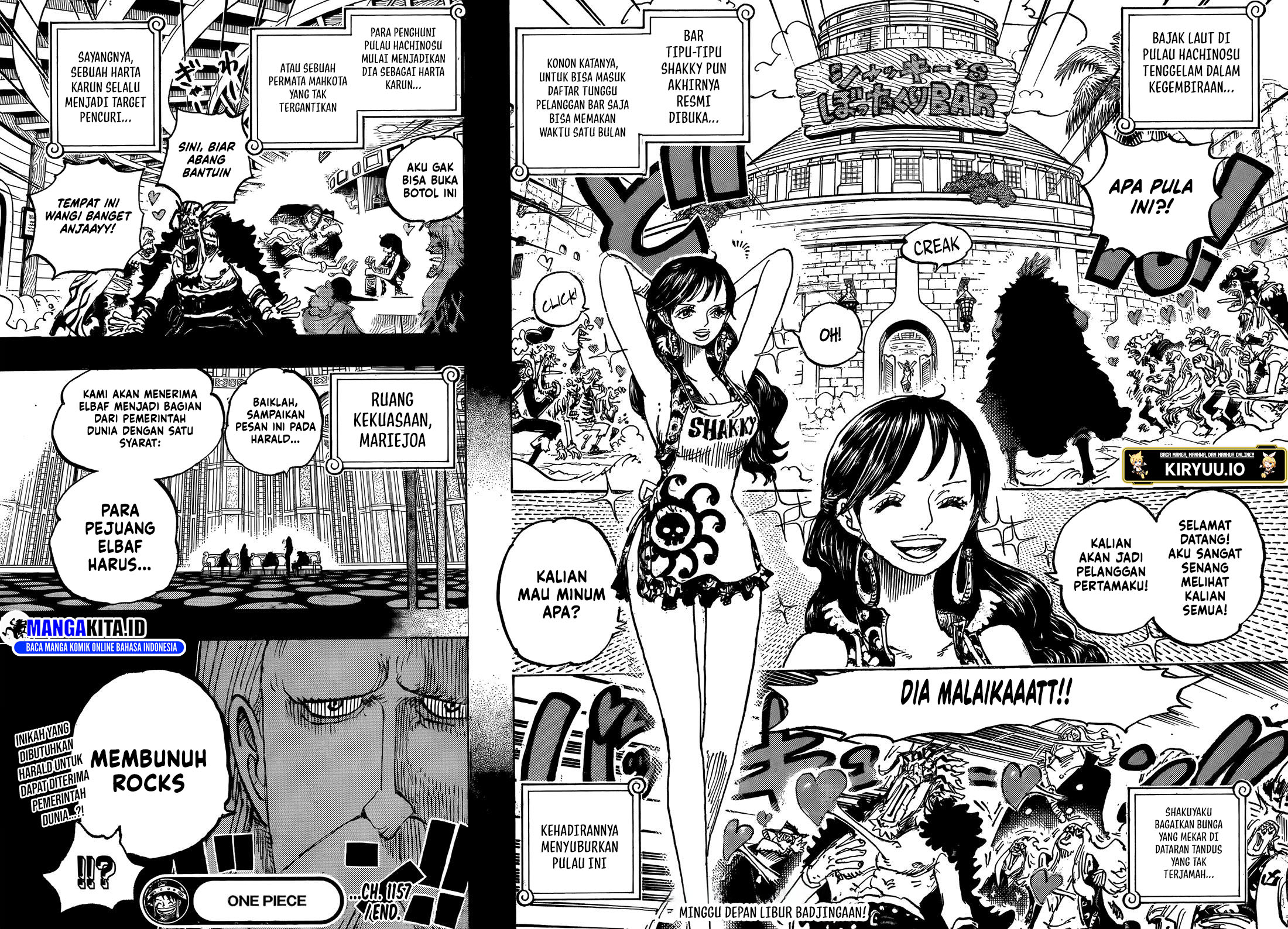 One Piece Chapter 1157 Gambar 15