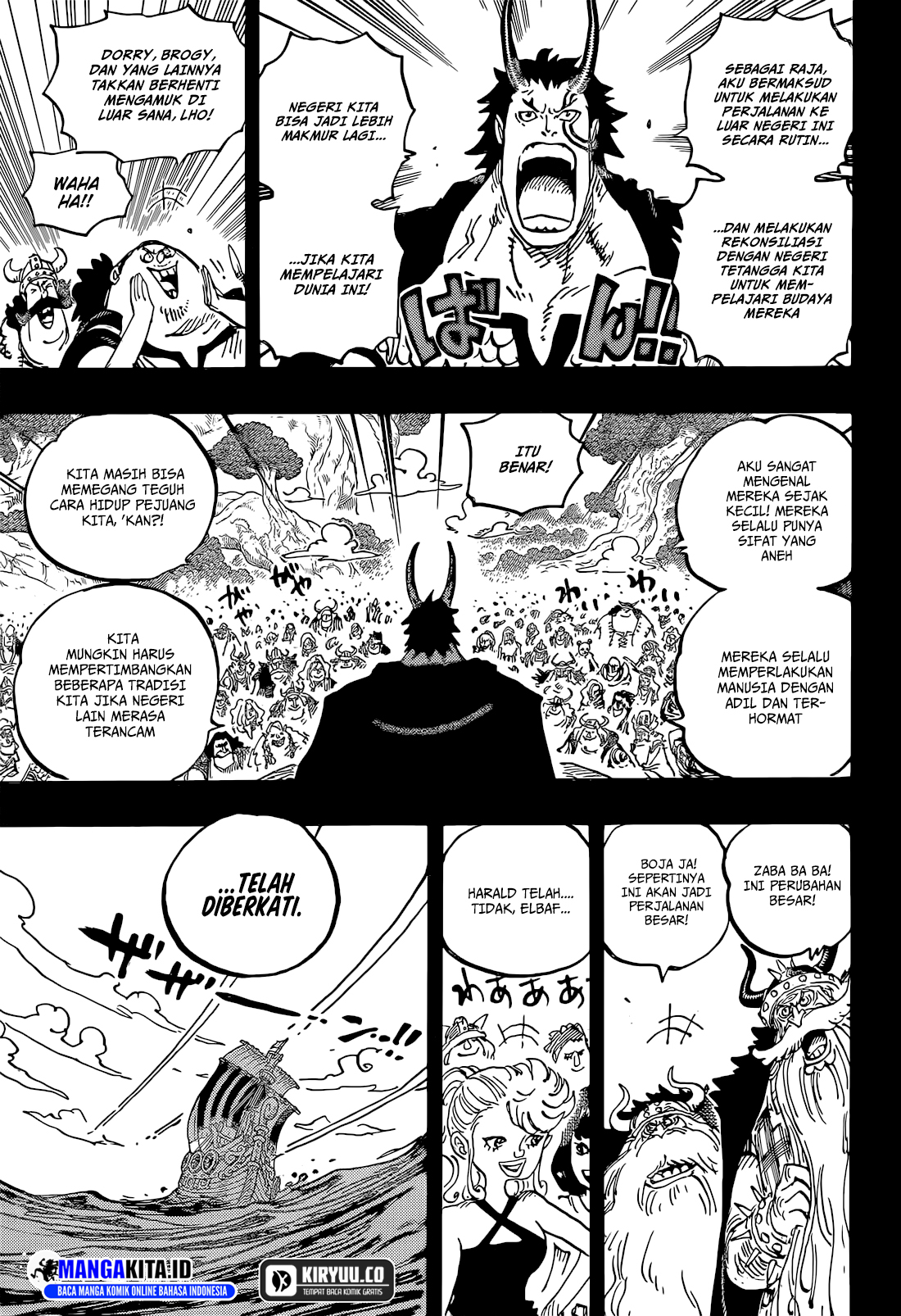 One Piece Chapter 1153 Gambar 10
