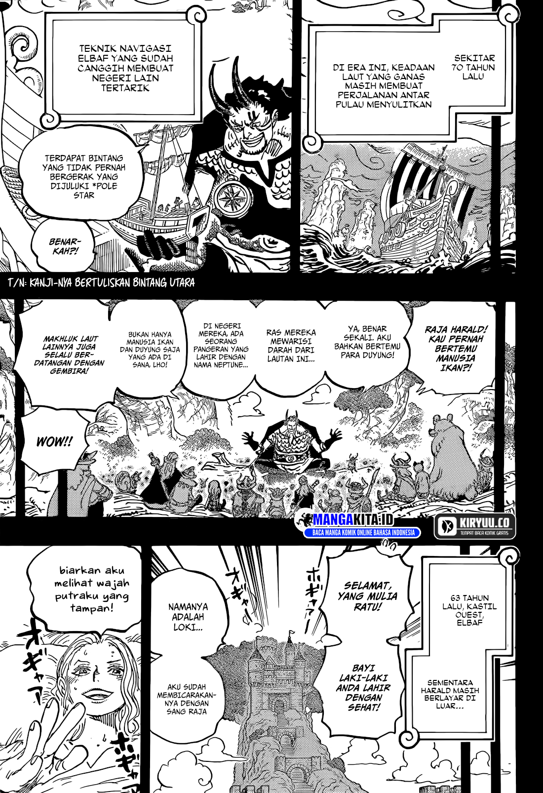 One Piece Chapter 1153 Gambar 14
