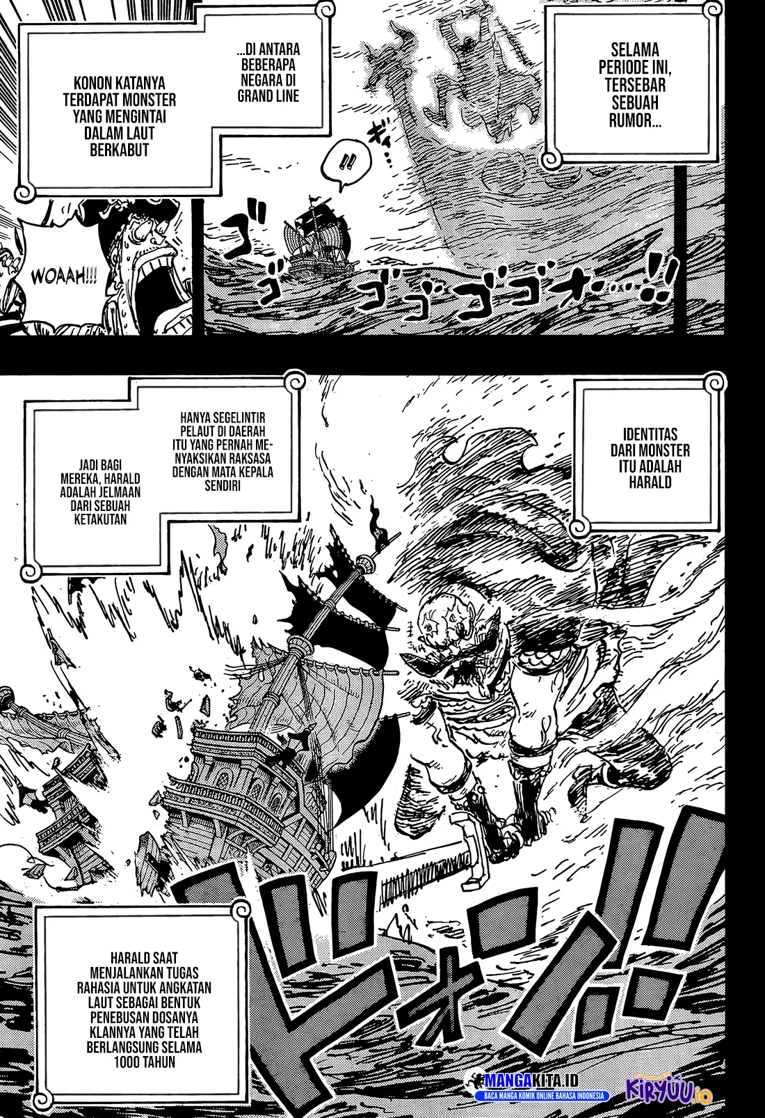 One Piece Chapter 1167 Gambar 4