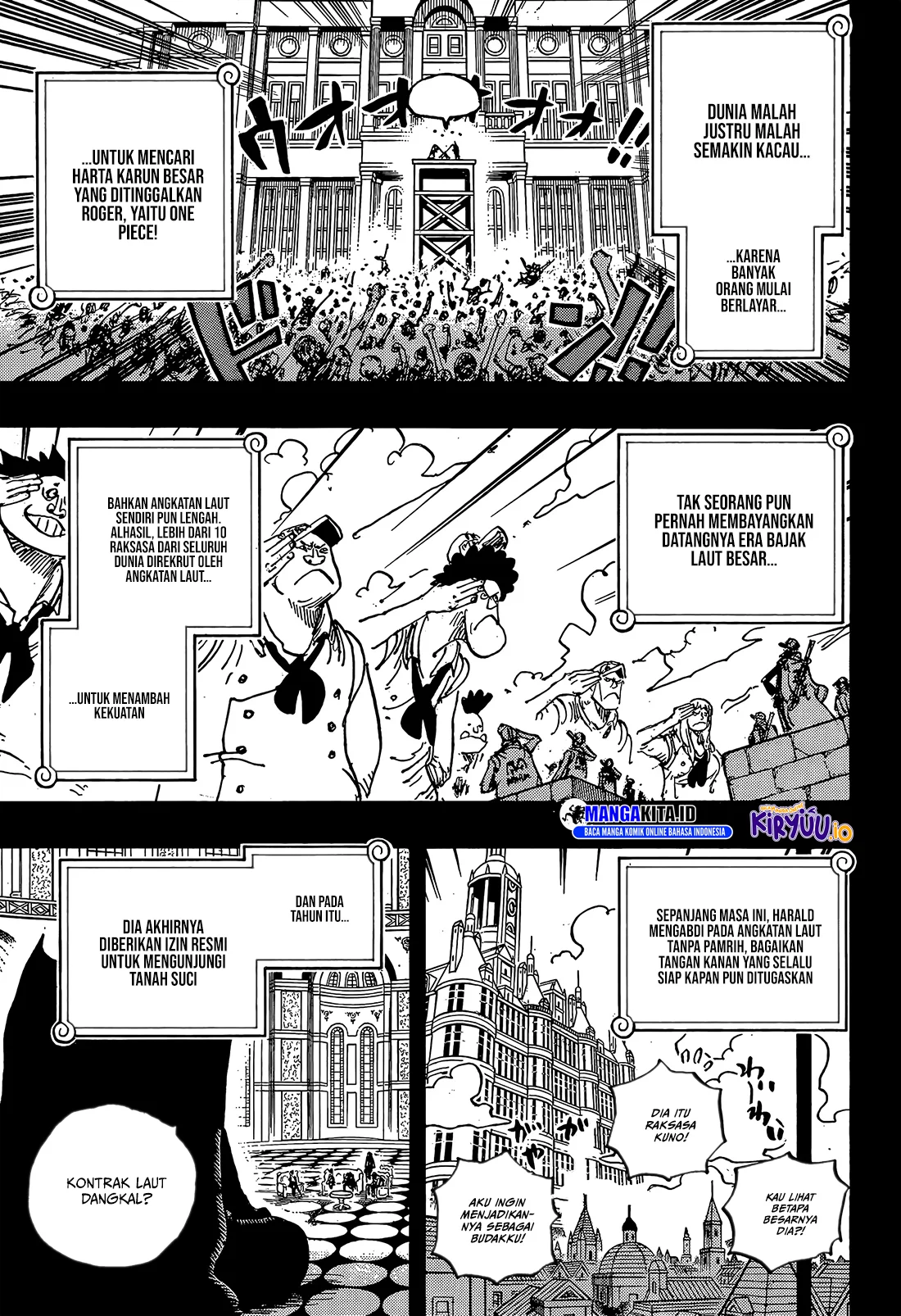One Piece Chapter 1167 Gambar 6