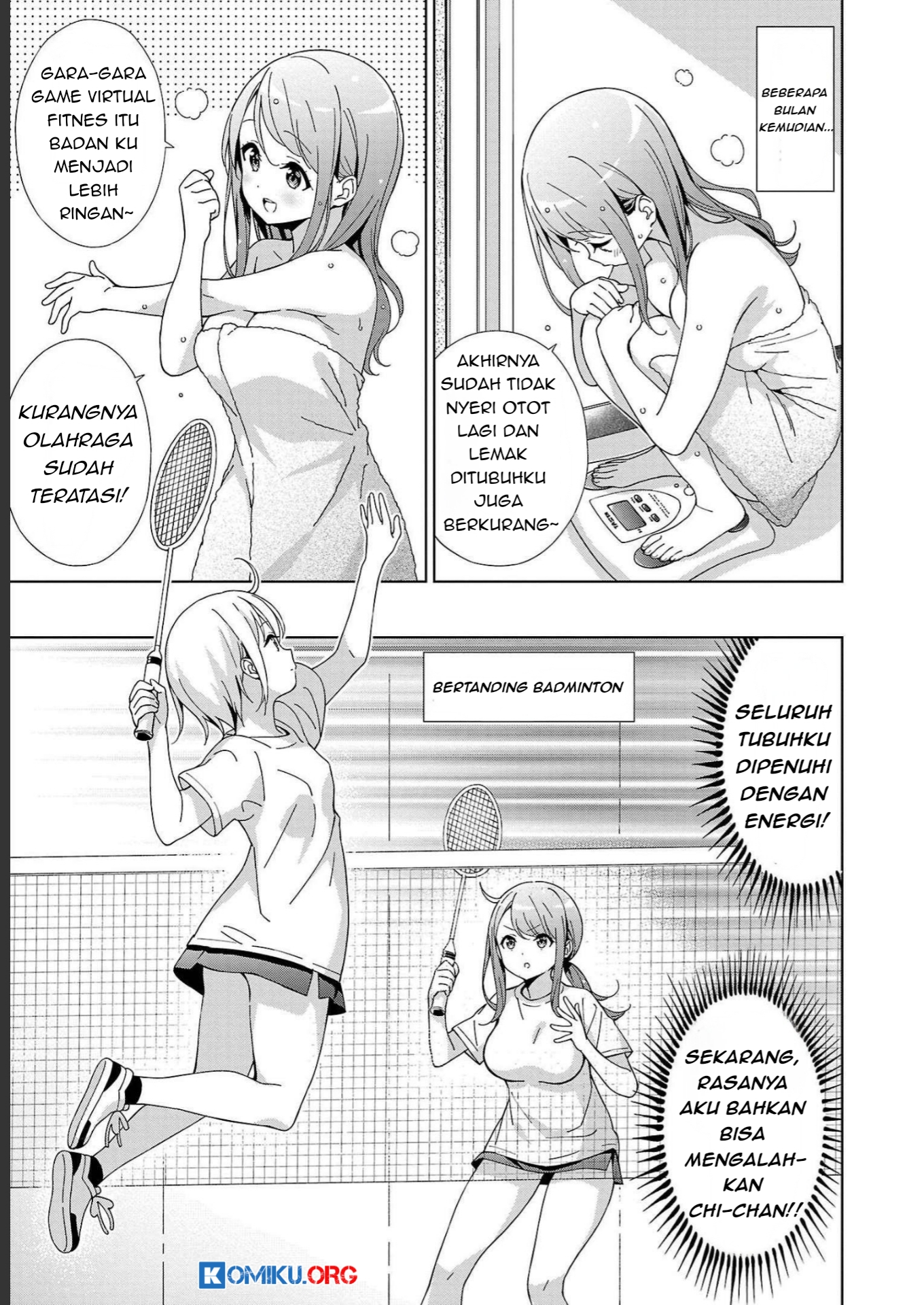 Onee-chan wa Game o Suruto Hito ga Kawaru Onee-chan Chapter 24 Gambar 8
