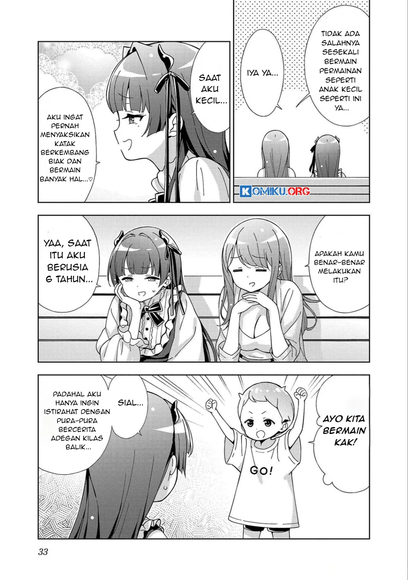 Onee-chan wa Game o Suruto Hito ga Kawaru Onee-chan Chapter 30 Gambar 8