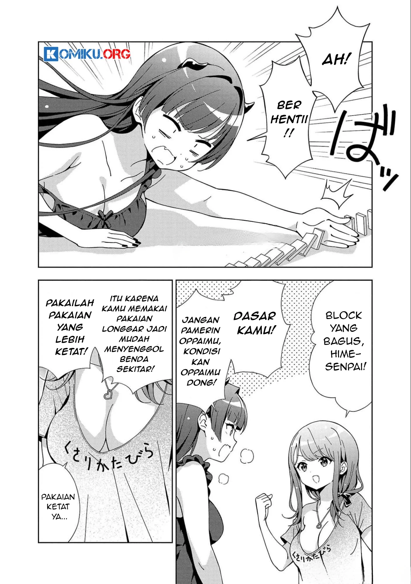 Onee-chan wa Game o Suruto Hito ga Kawaru Onee-chan Chapter 32 Gambar 5