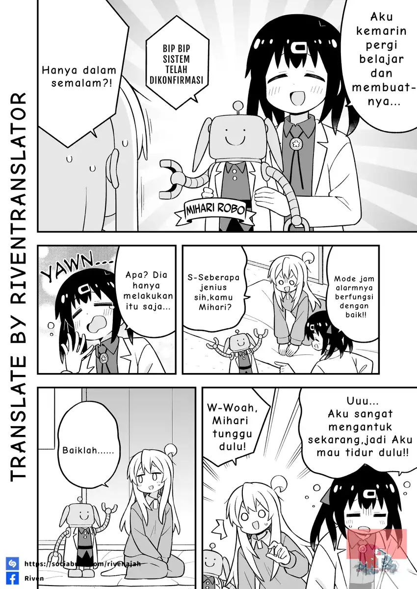 Onii-chan wa Oshimai Chapter 102 Gambar 8