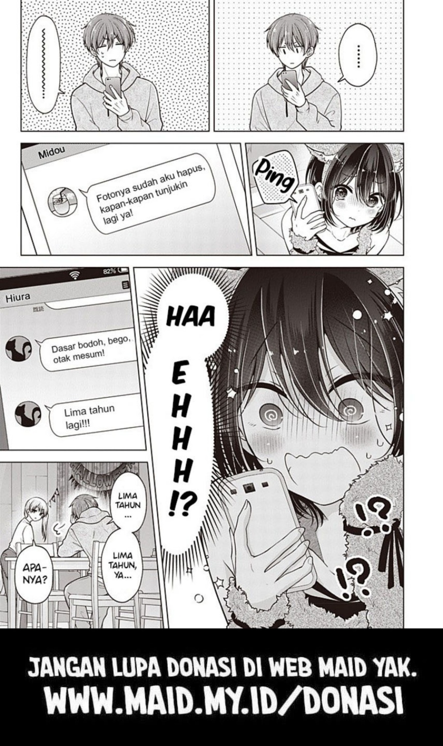 Osananajimi wo Onnanoko ni Shiteshimatta Hanashi Chapter 119.5 Gambar 5