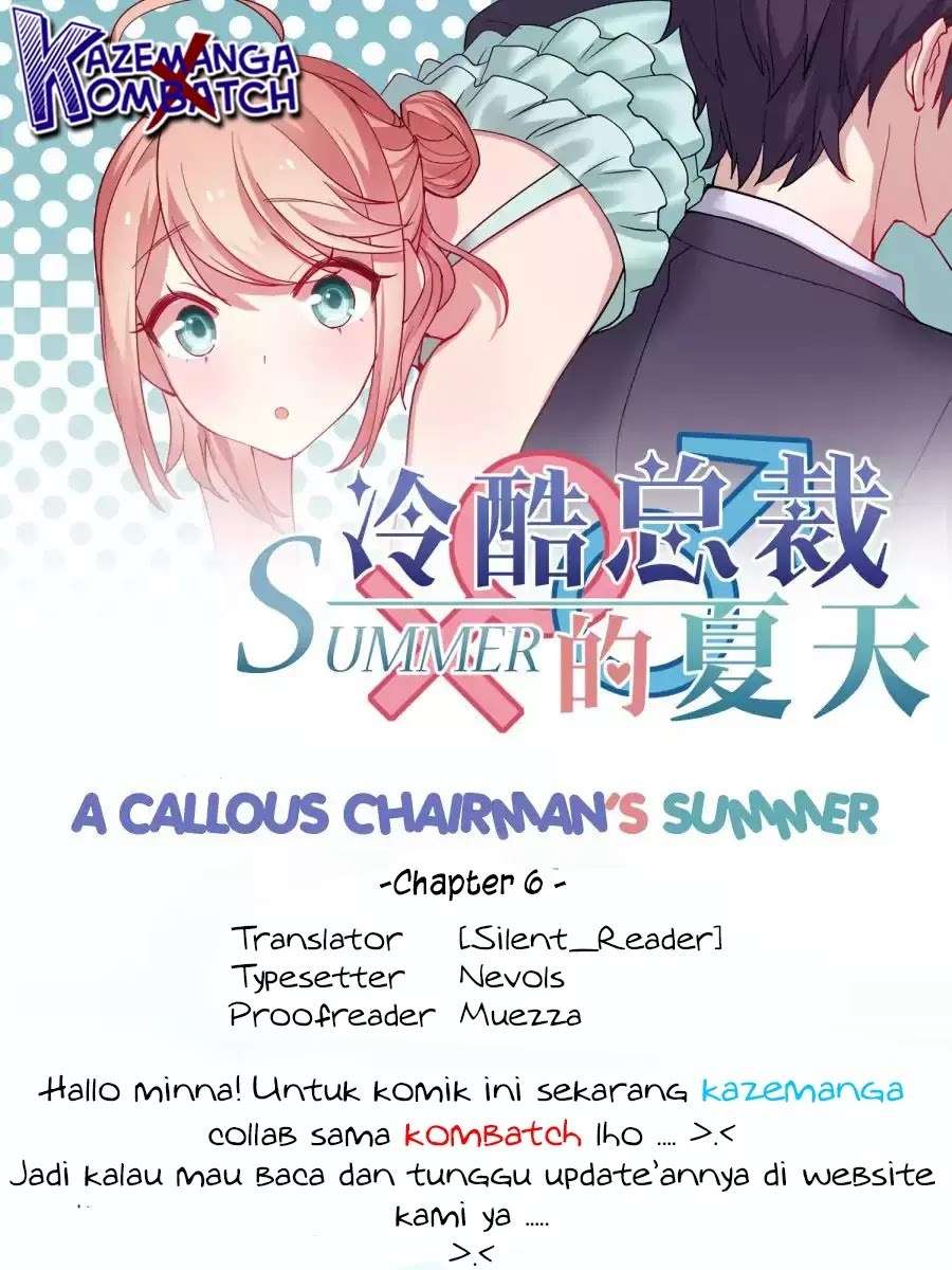 Komik A Callous Chairman’s Summer Chapter 6 gambar nomor 1