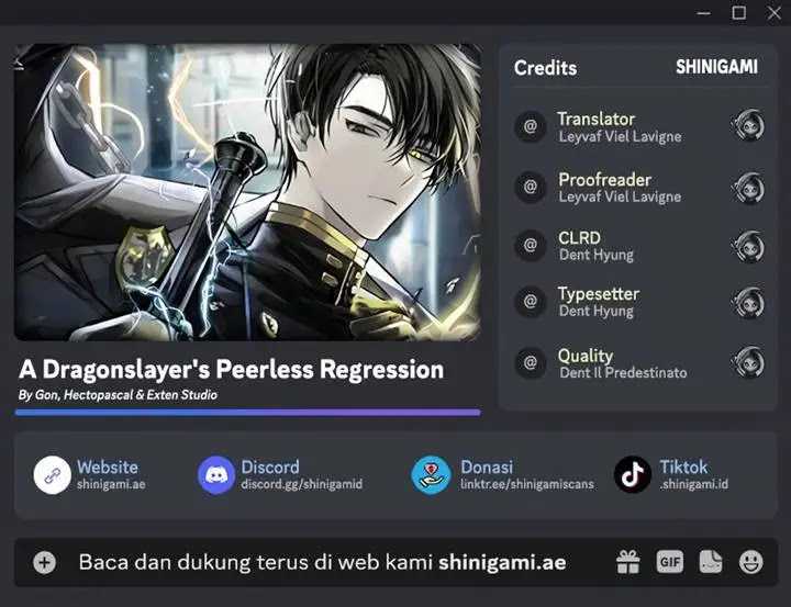 Komik A Dragonslayer’s Peerless Regression Chapter 18 gambar nomor 1