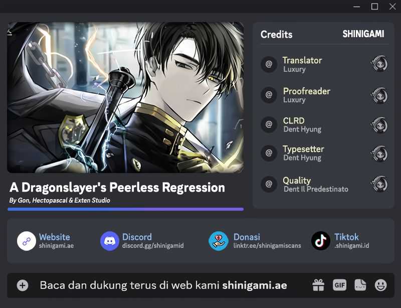 Komik A Dragonslayer’s Peerless Regression Chapter 10 gambar nomor 1