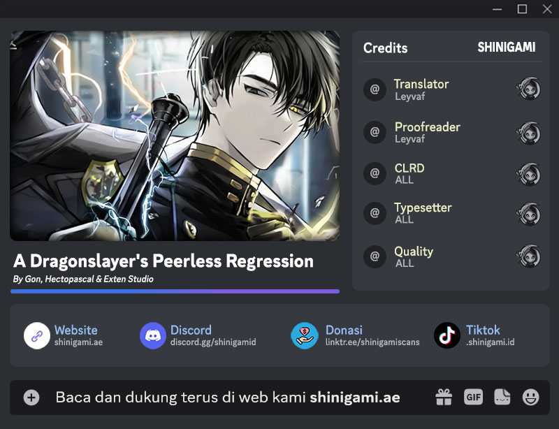 Komik A Dragonslayer’s Peerless Regression Chapter 21 gambar nomor 1