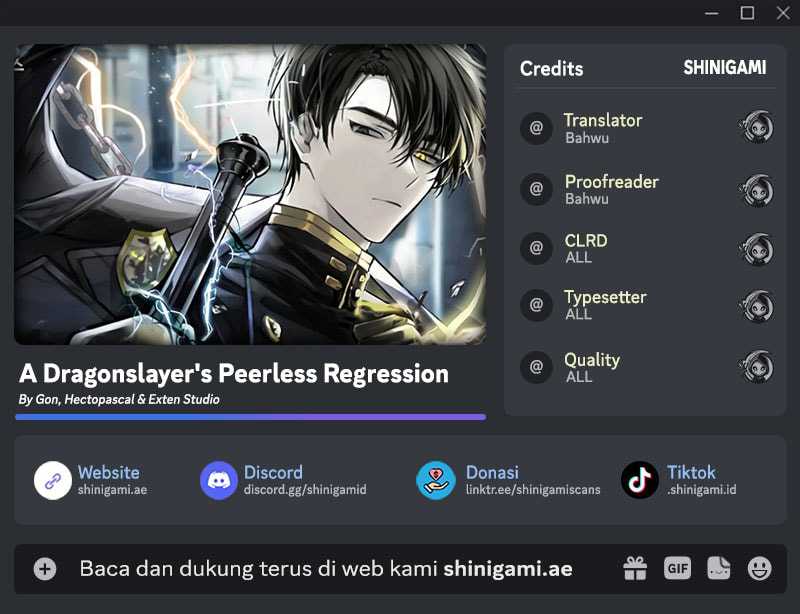 Komik A Dragonslayer’s Peerless Regression Chapter 38 gambar nomor 1
