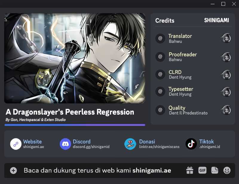 Komik A Dragonslayer’s Peerless Regression Chapter 8 gambar nomor 1