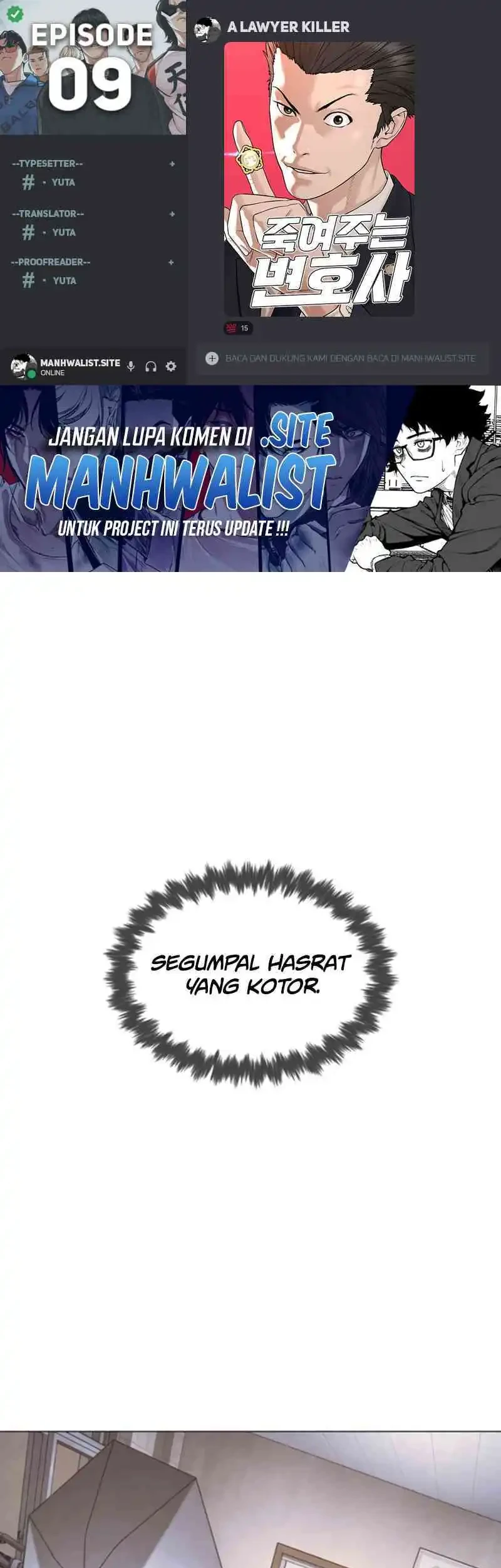 Komik A Lawyer Killler (Killer Lawyer) Chapter 9 gambar nomor 1