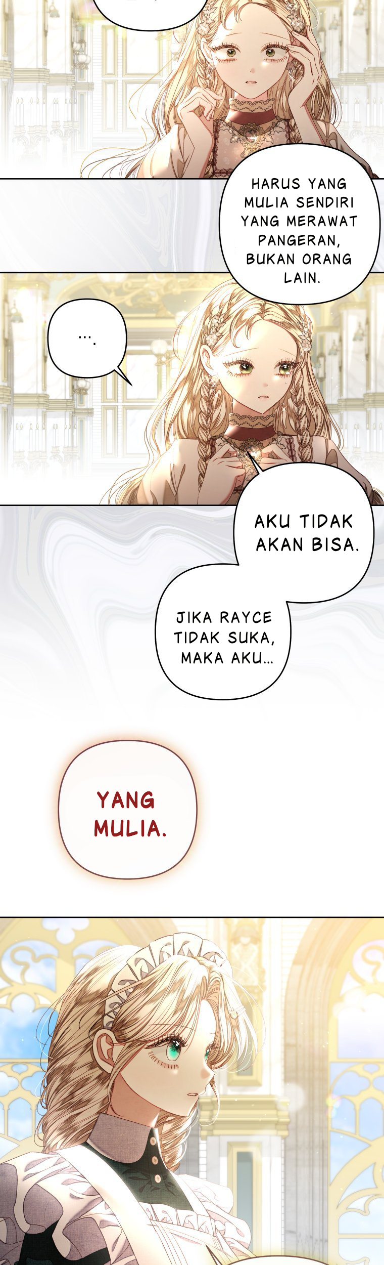 A Maid Was More of a Calling Than a Princess Chapter 28 Gambar 16