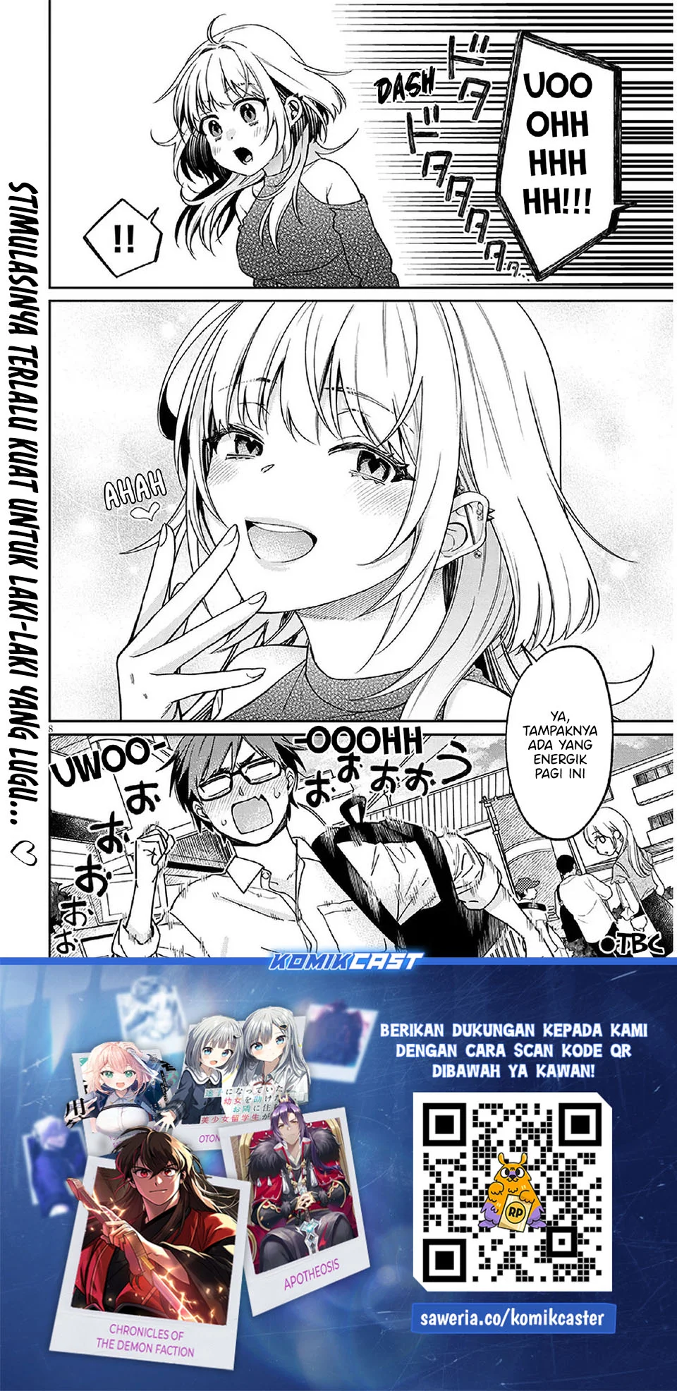 A Quirky Girl Is Inviting Me to Bed Chapter 5.5 Gambar 8