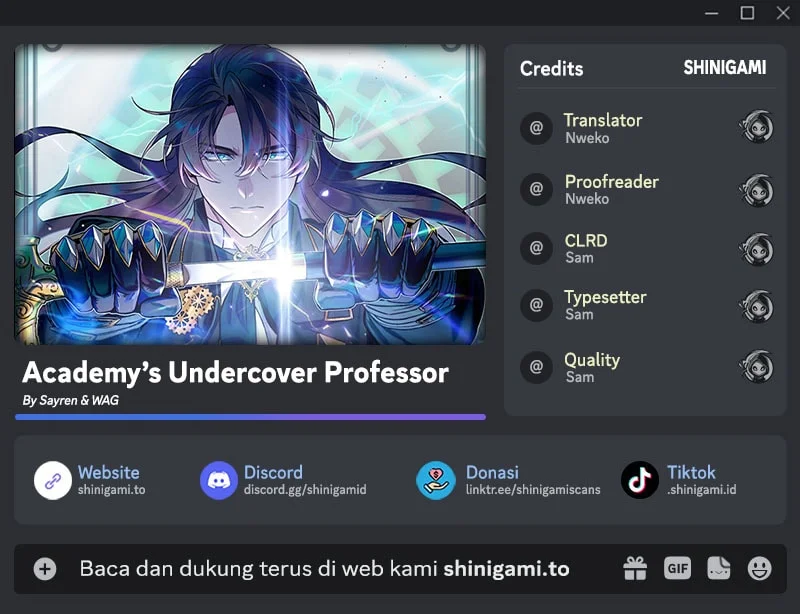Komik Academy’s Undercover Professor Chapter 146 gambar nomor 1