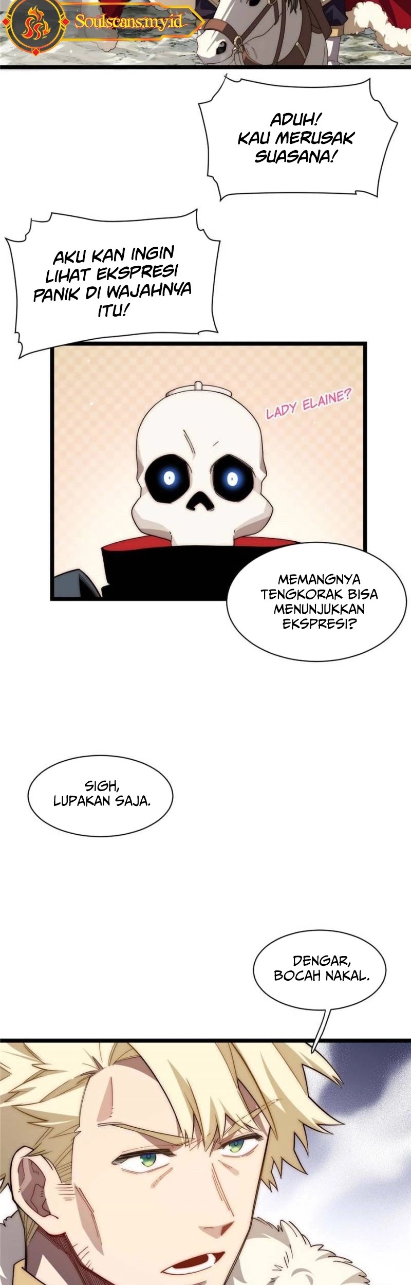 Adventures of an Undead Who Became Paladin Chapter 188 Gambar 29