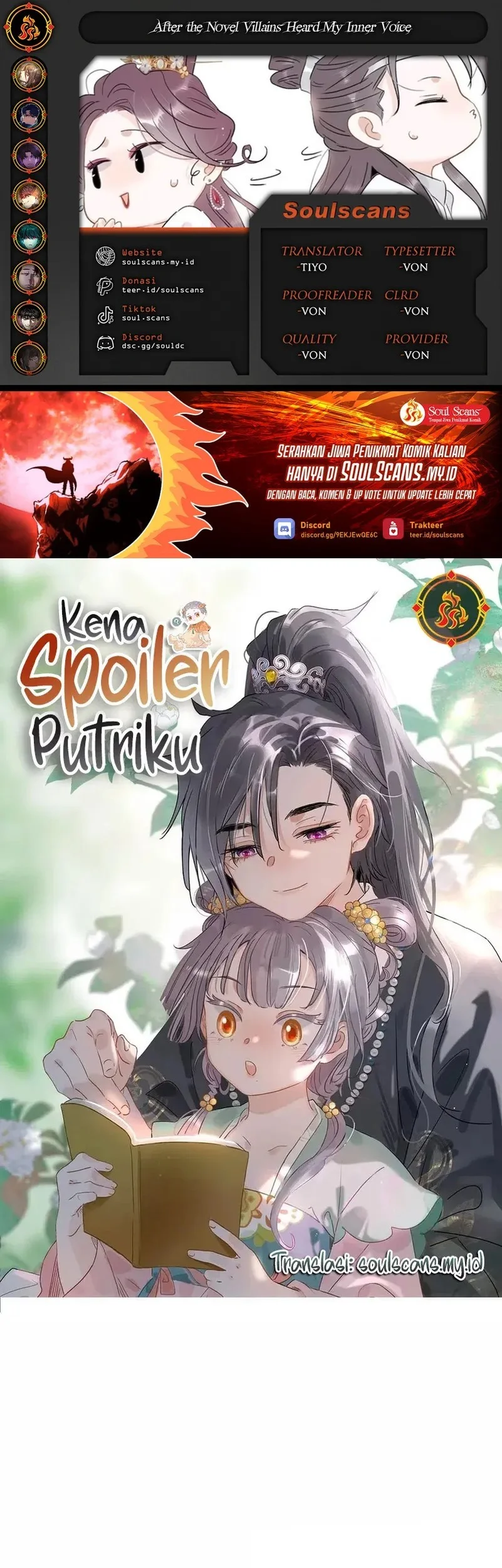 Komik After the Novel Villains Heard My Inner Voice Chapter 34 gambar nomor 1