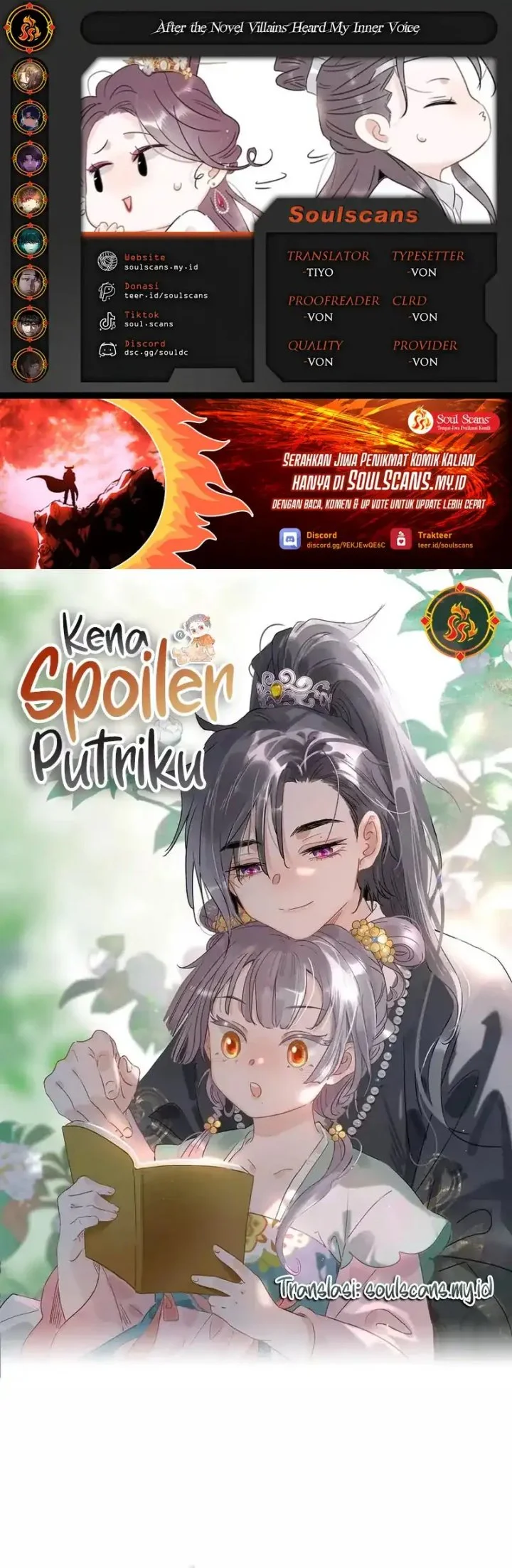 Komik After the Novel Villains Heard My Inner Voice Chapter 37 gambar nomor 1