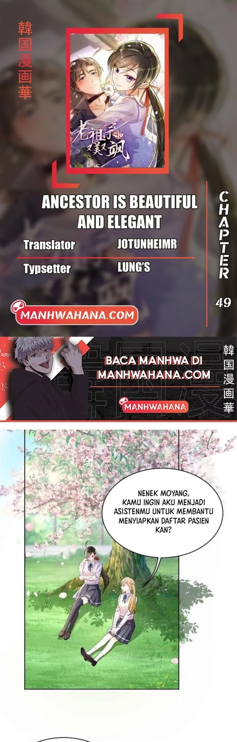 Komik Ancestor is beautiful and elegant Chapter 49 gambar nomor 1