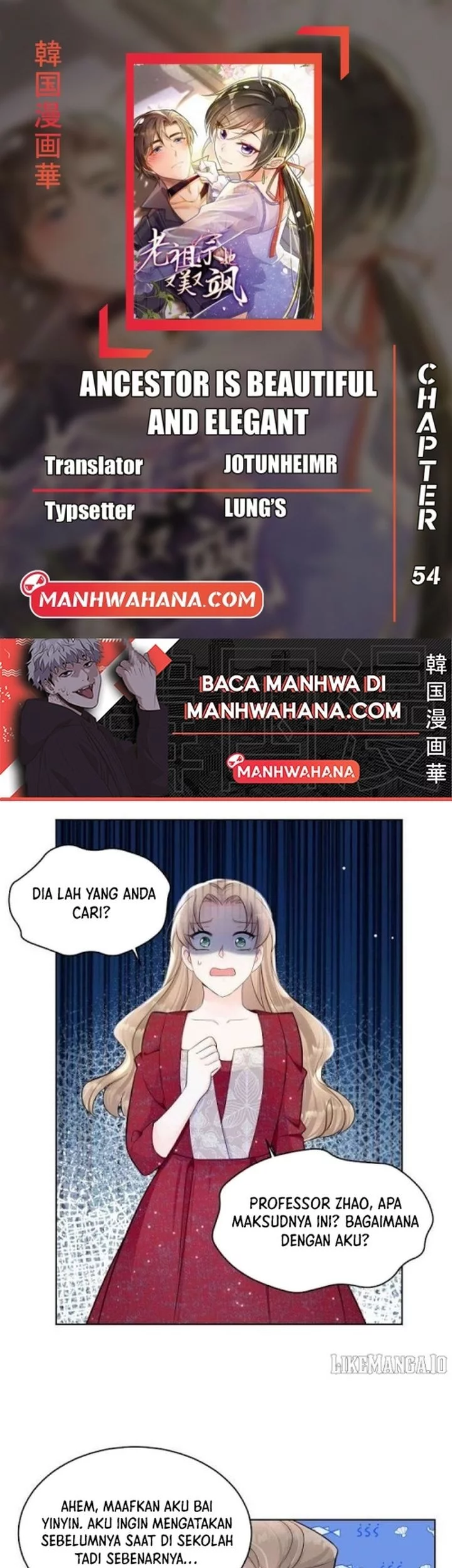 Komik Ancestor is beautiful and elegant Chapter 54 gambar nomor 1