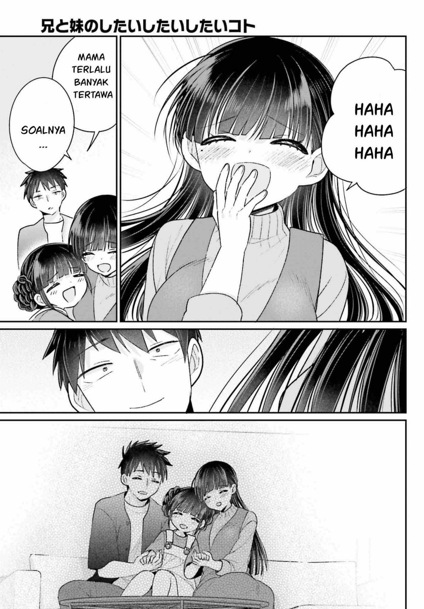 Ani to Imouto no Shitai Shitai Shitai Koto Chapter 18 Gambar 24