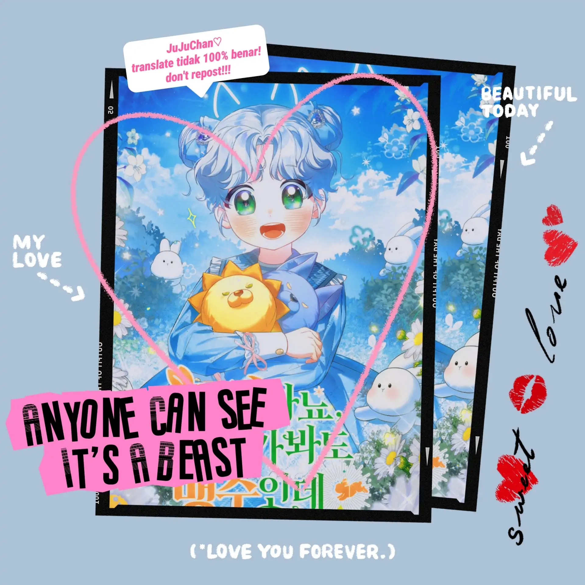 Komik Anyone Can See It’s A Beast Chapter 19 gambar nomor 1