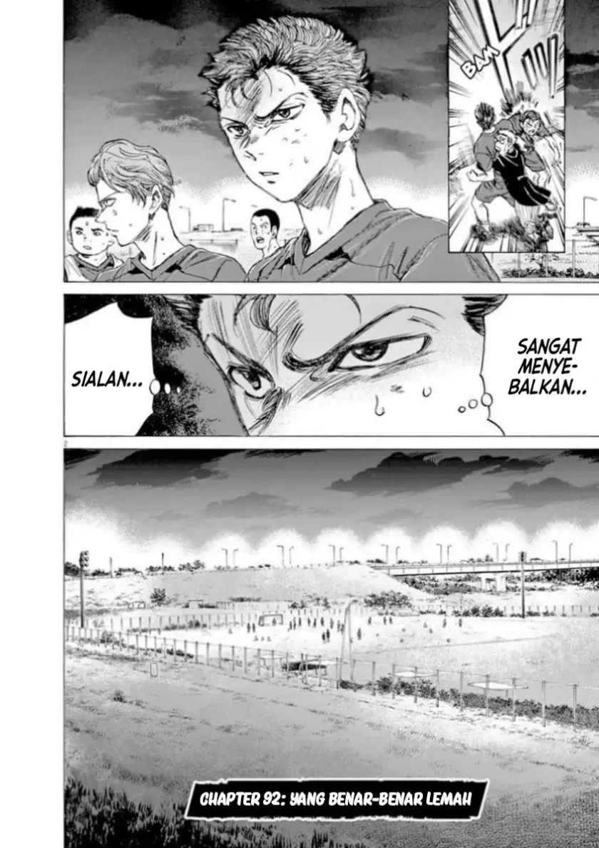 Manga Ao Ashi Chapter 92 gambar nomor 2