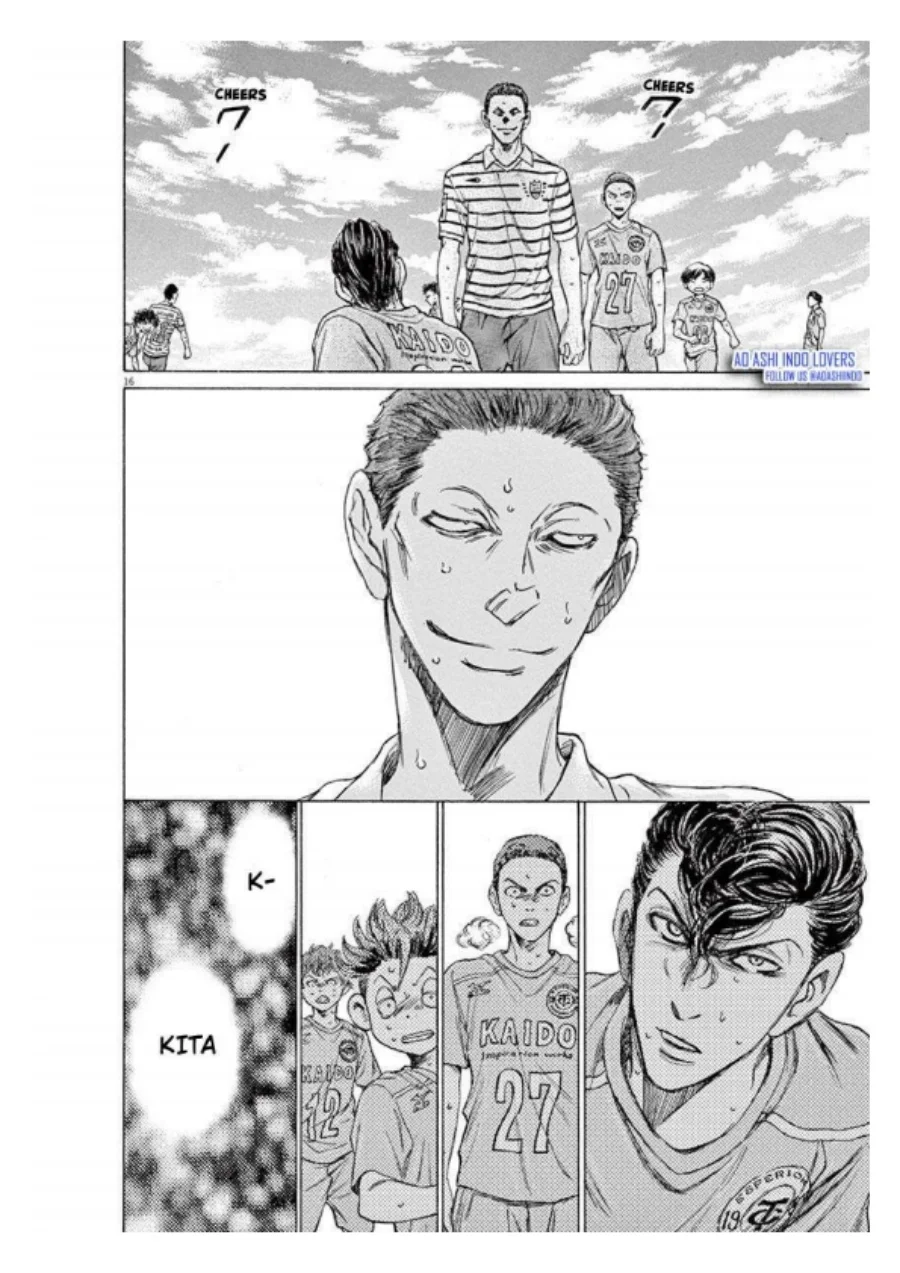 Ao Ashi Chapter 97 Gambar 16