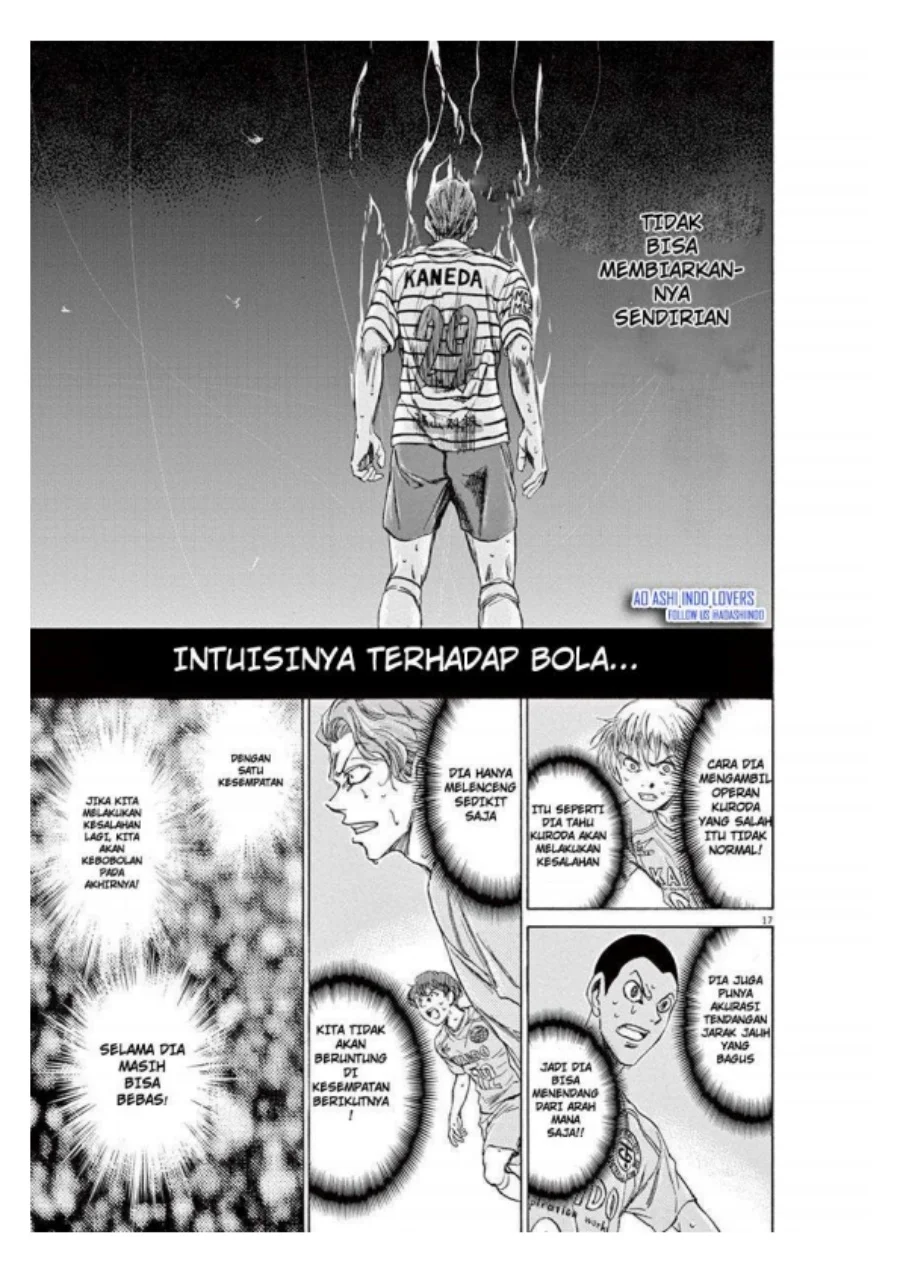 Ao Ashi Chapter 97 Gambar 17