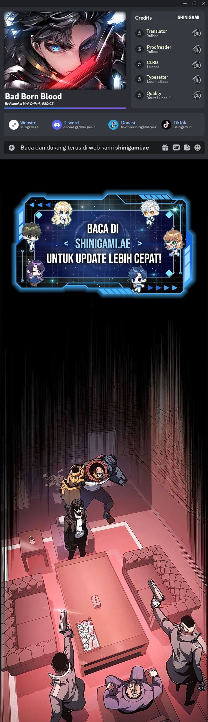 Komik Bad Born Blood Chapter 36 gambar nomor 1