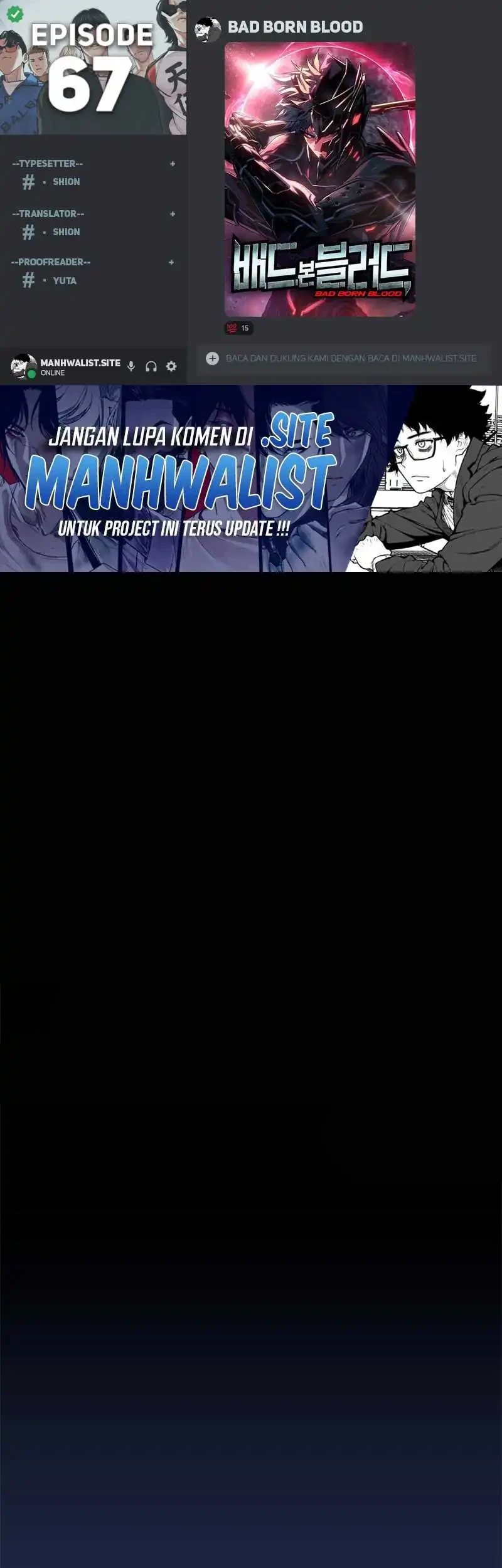 Komik Bad Born Blood Chapter 67 gambar nomor 1