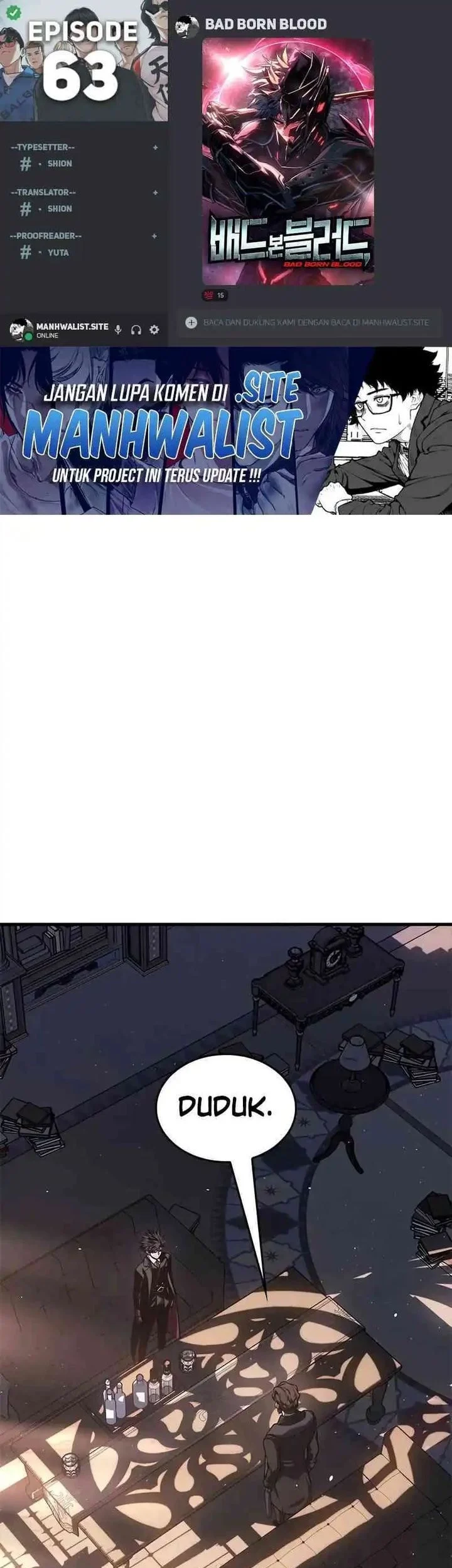 Komik Bad Born Blood Chapter 63 gambar nomor 1