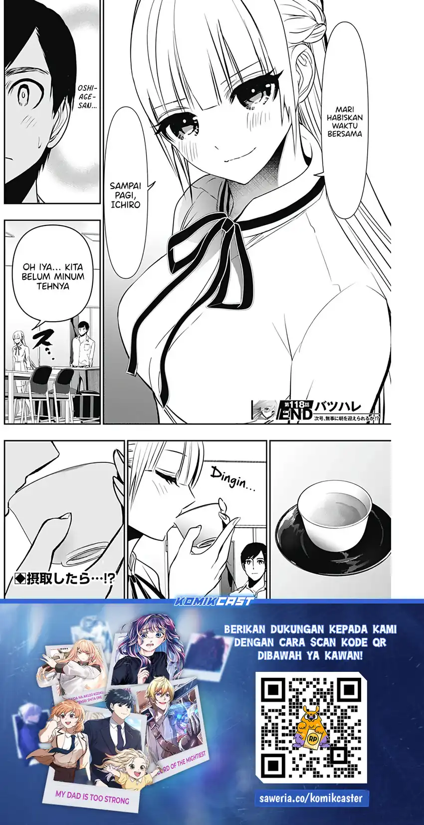 Batsu Harem Chapter 118 Gambar 13