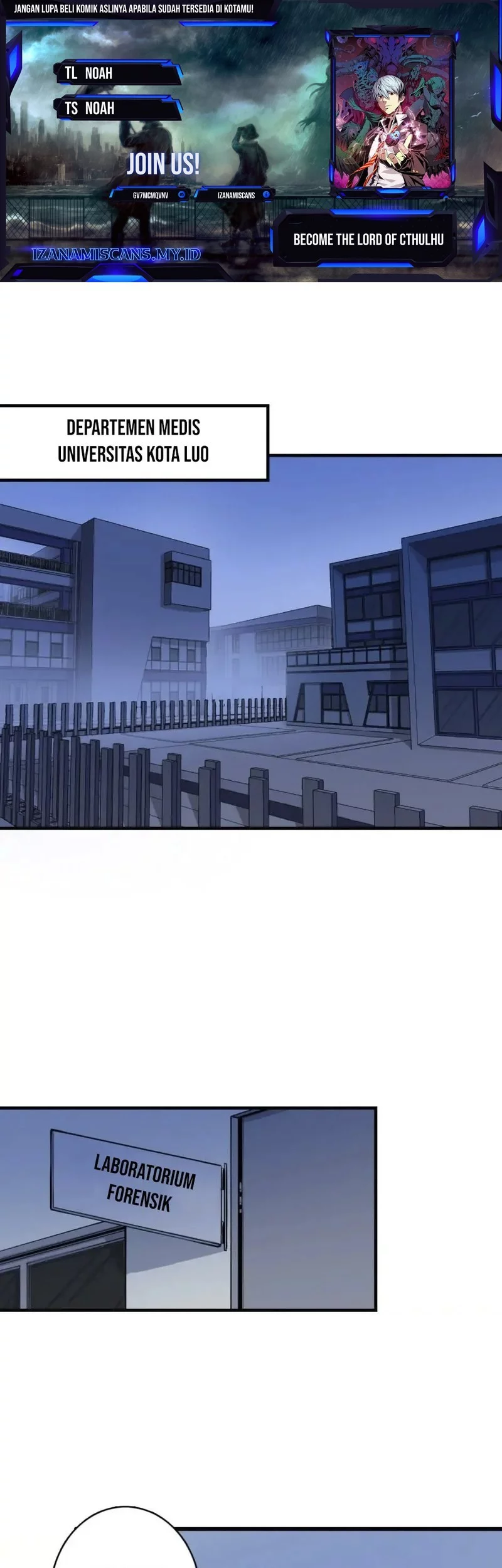 Komik Become The Lord Of Cthulhu Chapter 24 gambar nomor 1