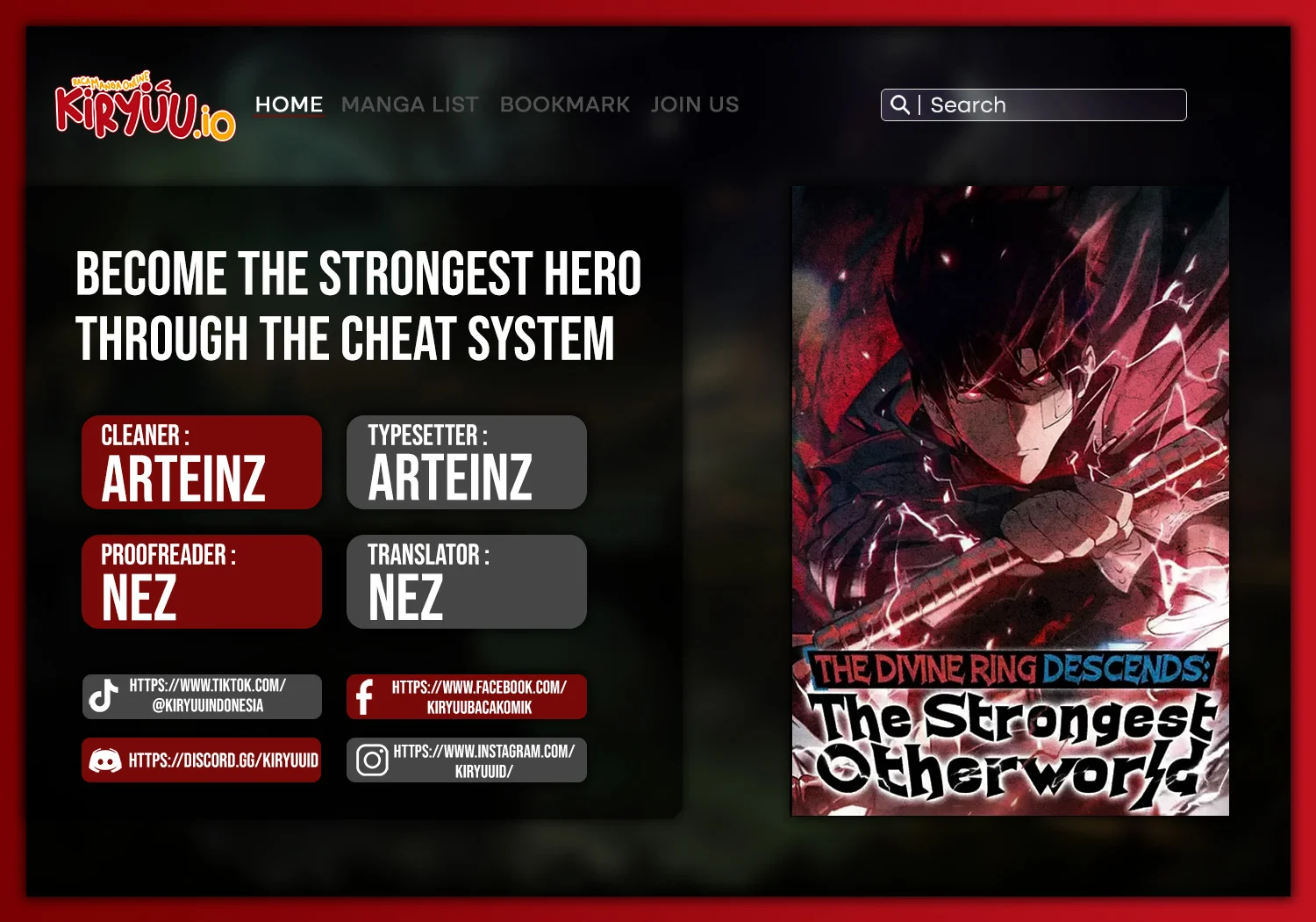 Komik Become the Strongest Hero Through the Cheat System Chapter 90 gambar nomor 1