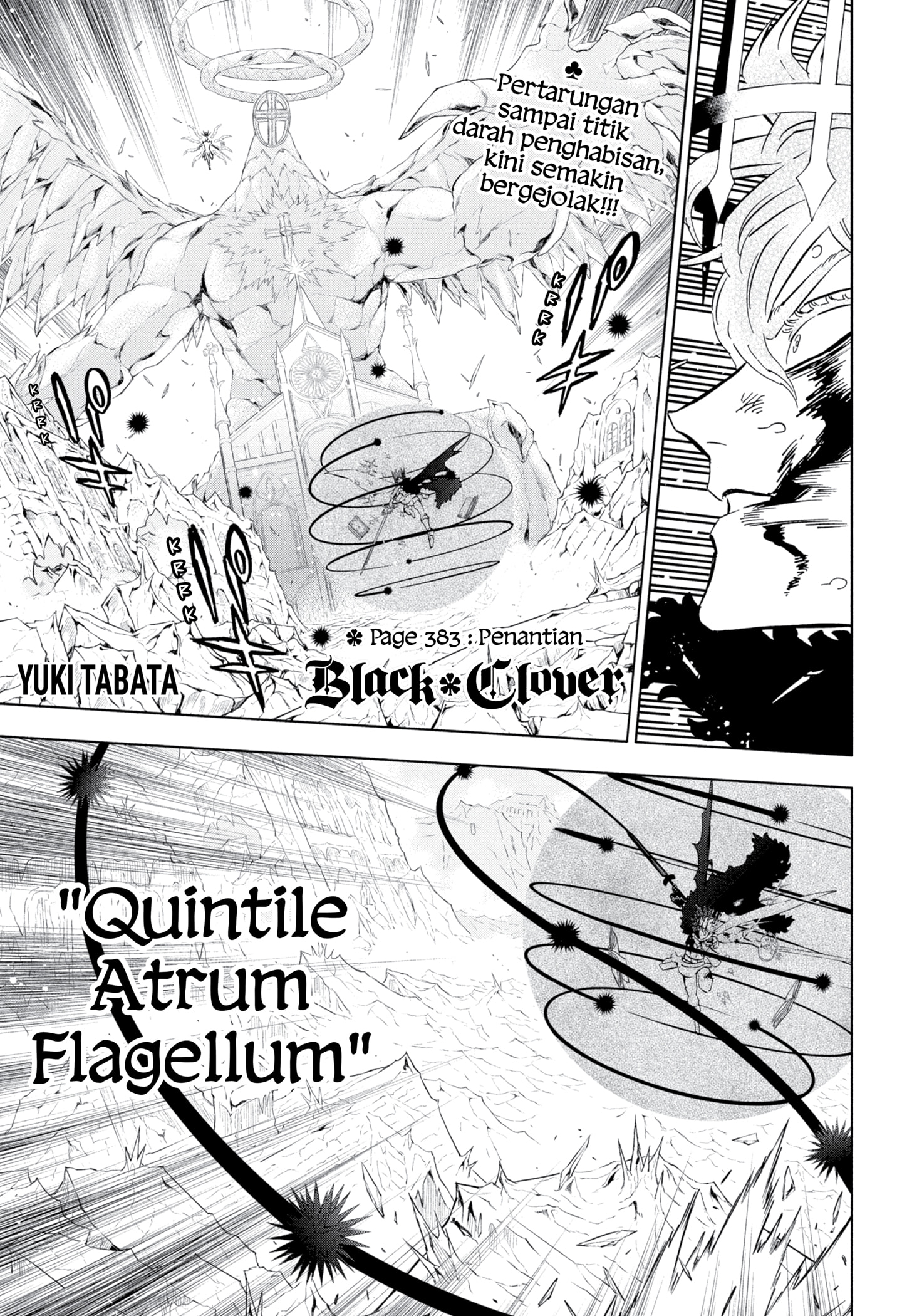 Komik Black Clover Chapter 383 gambar nomor 1