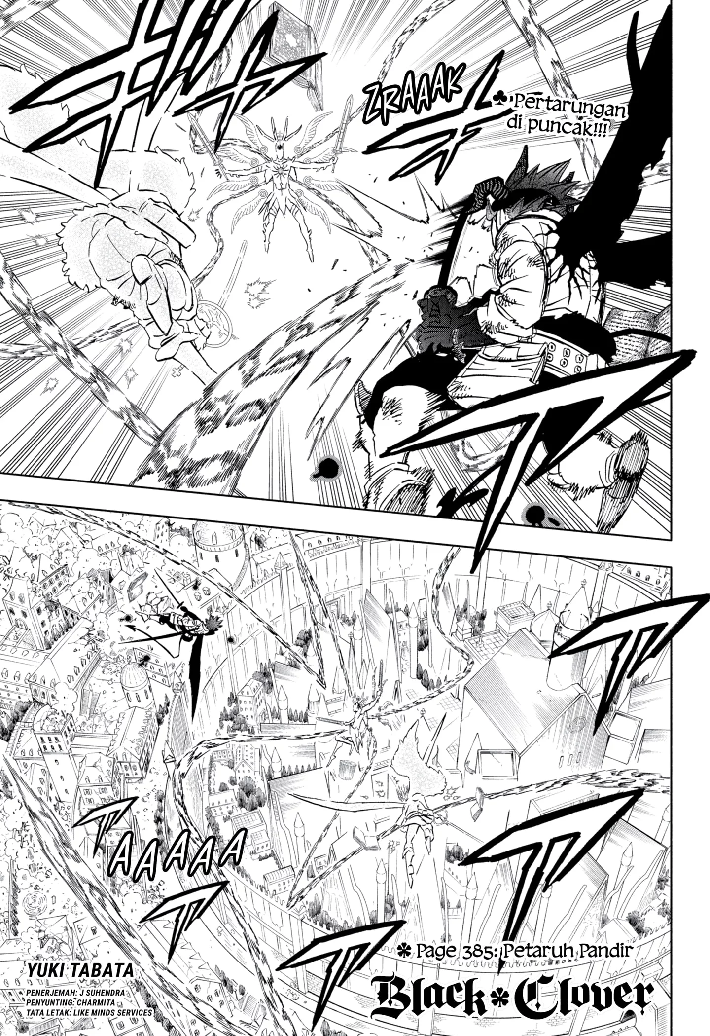 Komik Black Clover Chapter 385 gambar nomor 1