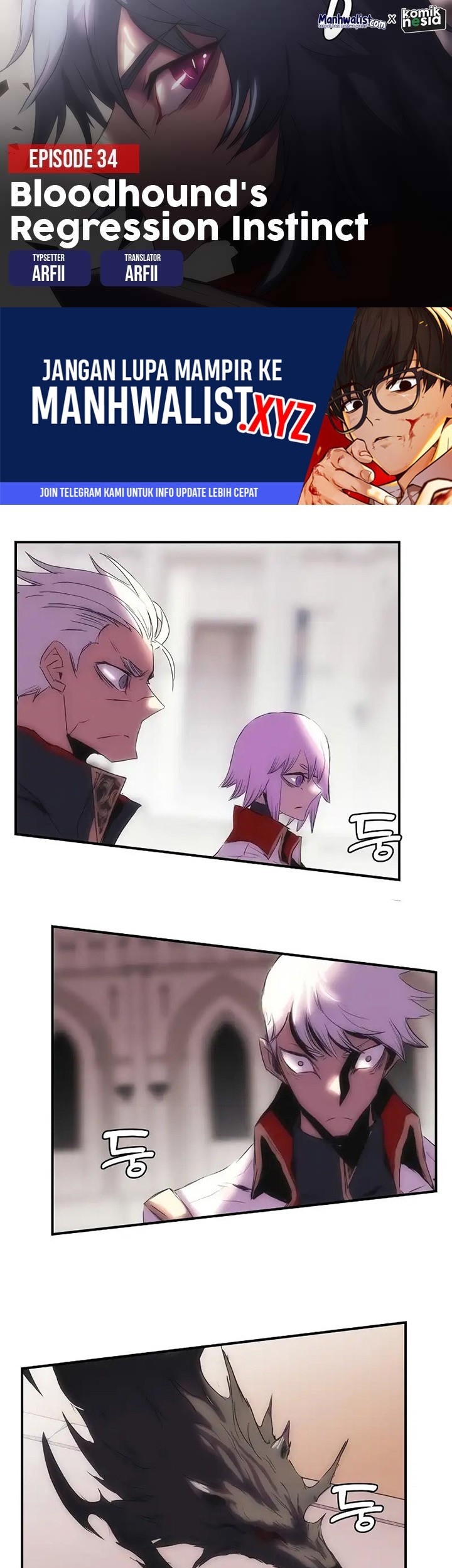 Komik Bloodhound’s Regression Instinct Chapter 34 gambar nomor 1