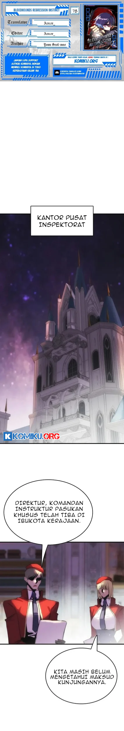 Komik Bloodhound’s Regression Instinct Chapter 78 gambar nomor 1