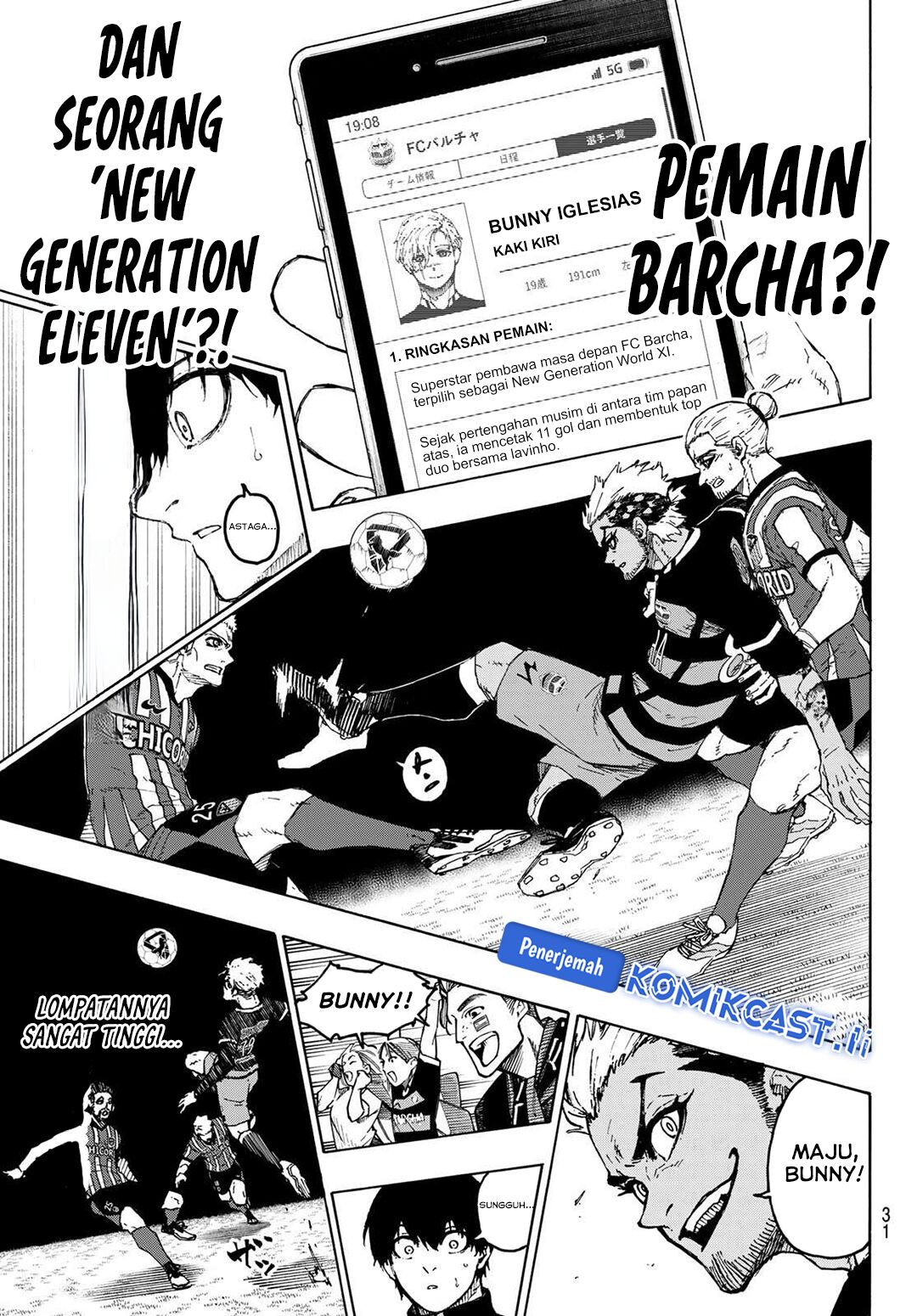 Blue Lock Chapter 307 Gambar 18