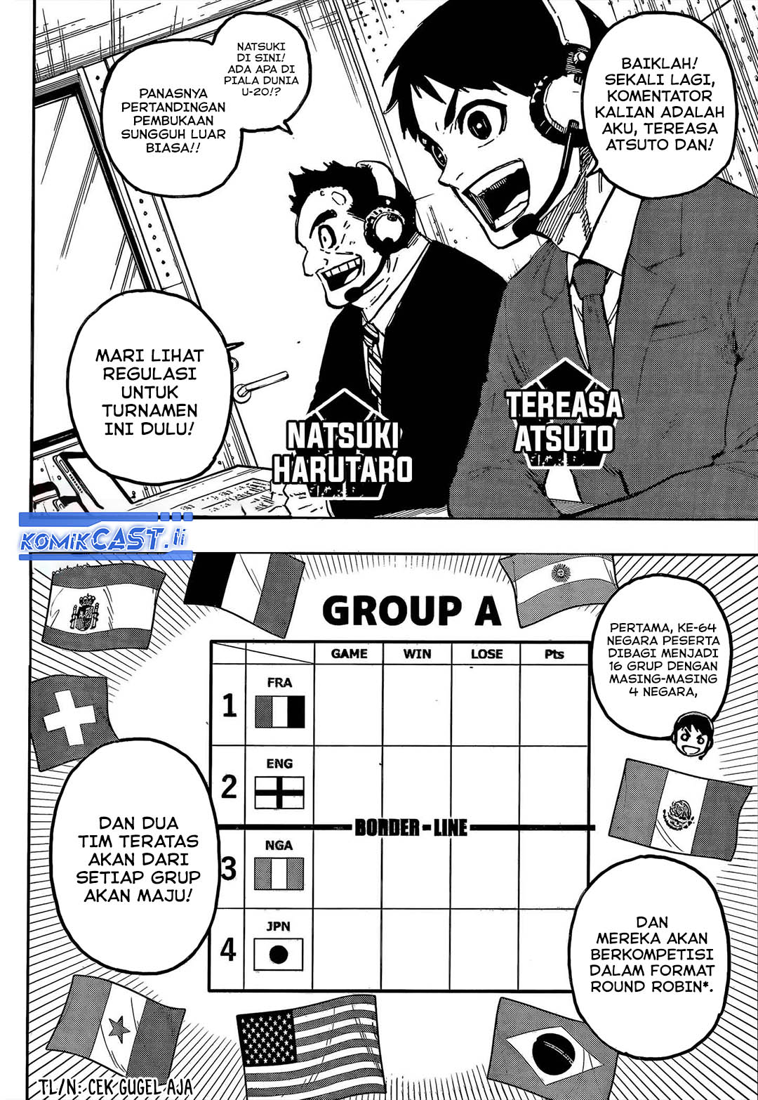 Manga Blue Lock Chapter 313 gambar nomor 2